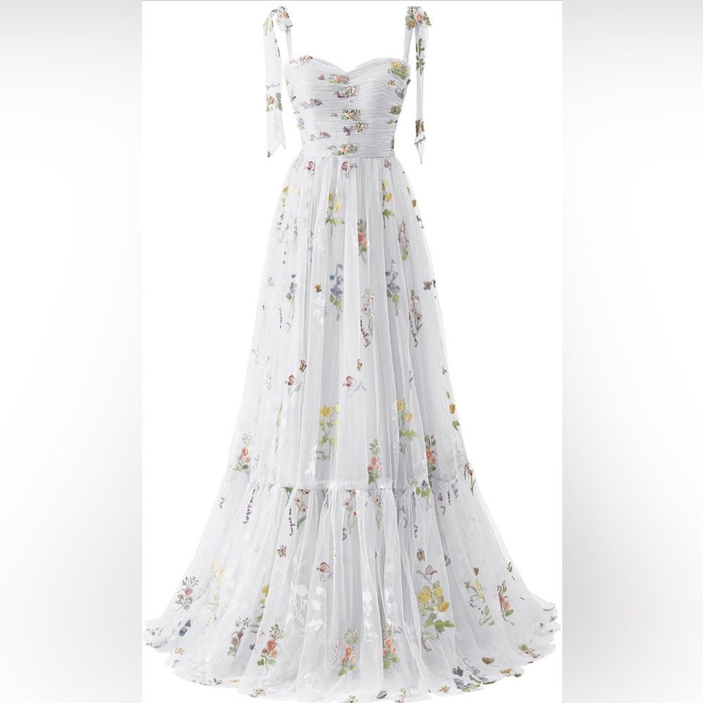 White Tiered A-Line Maxi Skirt for Resort Wear
